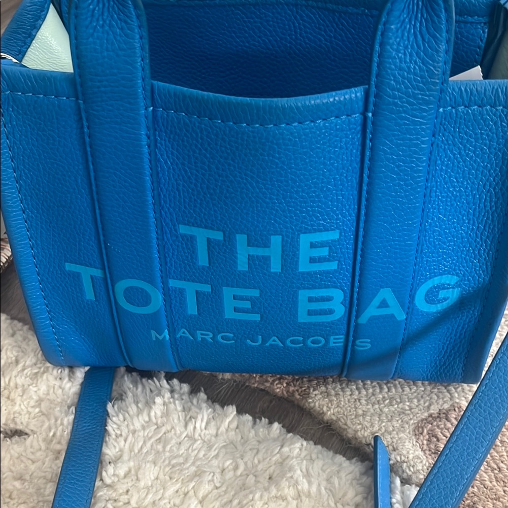 Marc Jacobs Blue Tote Bag Brand New